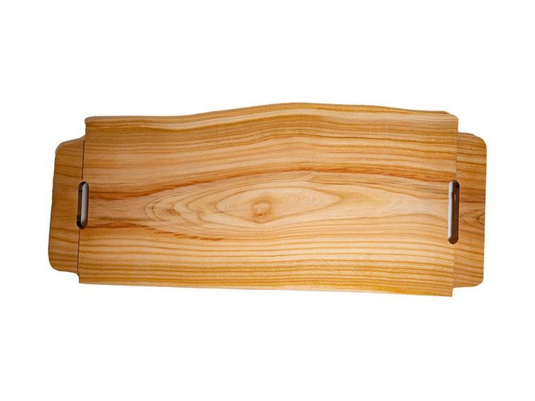 تخته آشپزی و پذیرایی چوب گیلاس با دستگیره یک تیکه