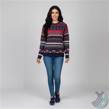 پلیور زنانه یقه گرد اسمارا لباس زمستانی